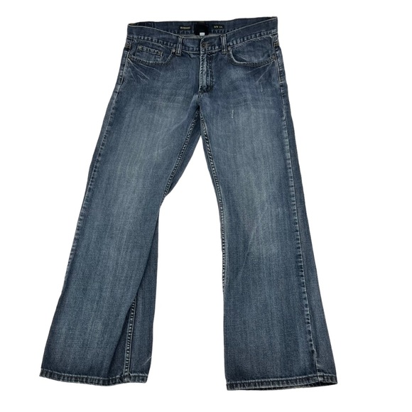 Helix Jeans Helix Jeans Mens 36x32 Blue Relaxed Bootcut Y2k Cross